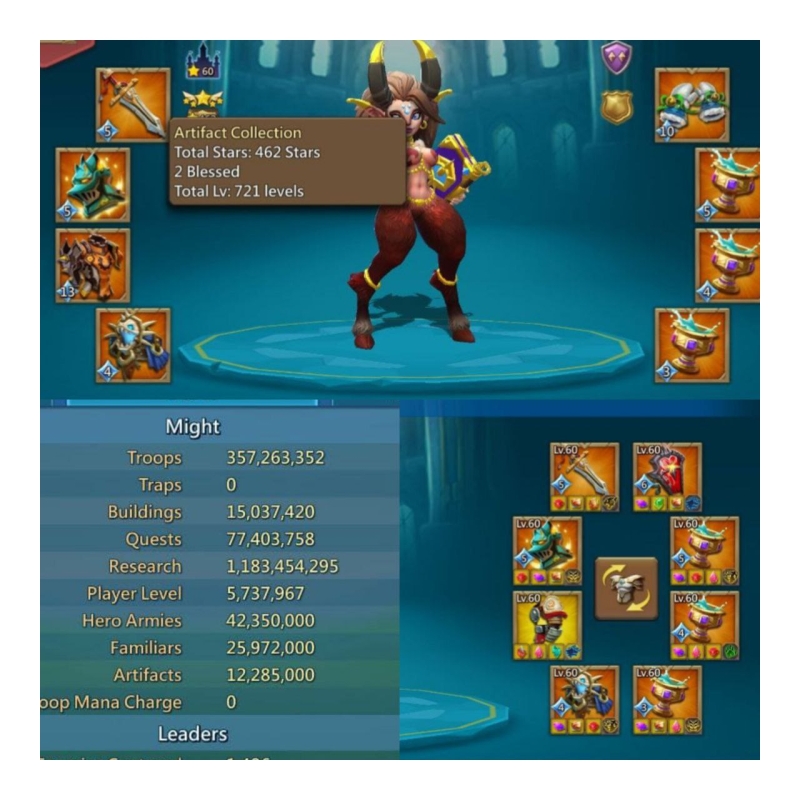 Low quest might  2+1 champ