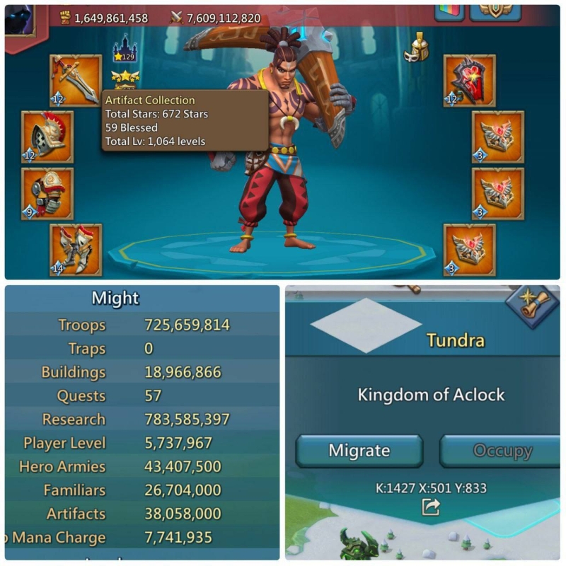 Restricted low might RL / Max stats: 1386-1332-1349%