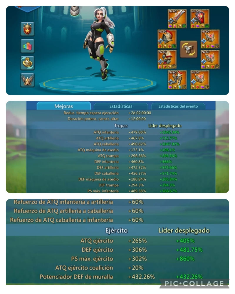 3 HEROES / 11K Stats 1375/1315/1365