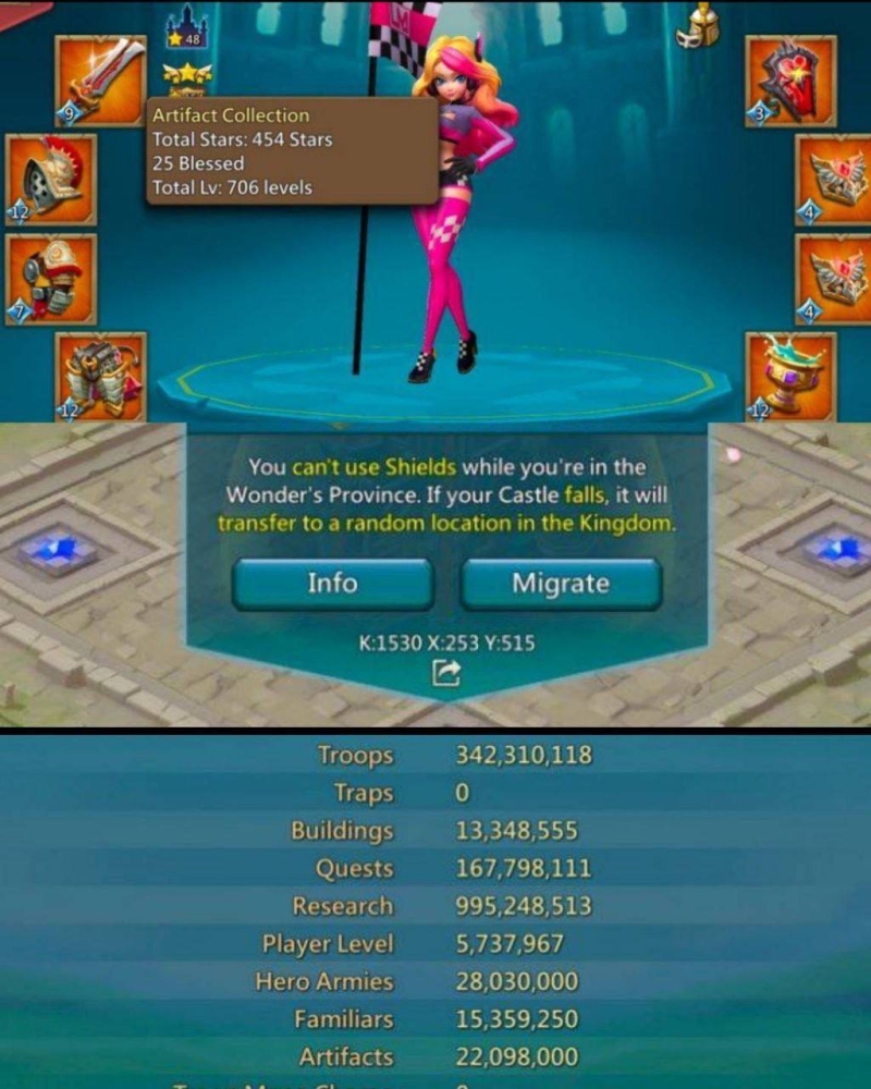 Can fly to k1530 / 390-375-369% base stats