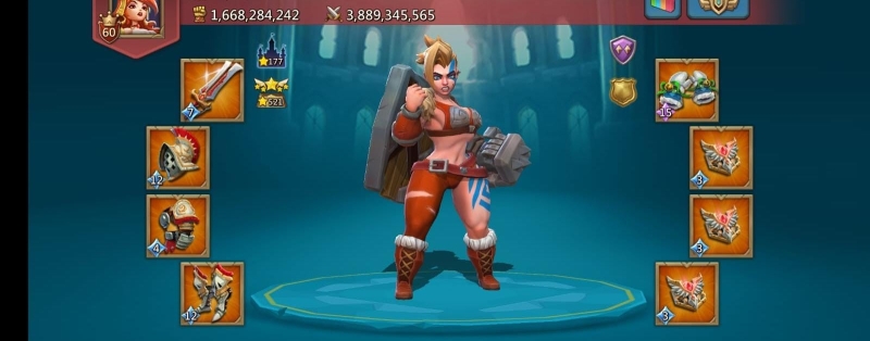 Full Champ  / 813% PS Max / 2x lvl 12