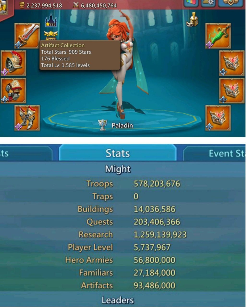 Top Non Emperor account
