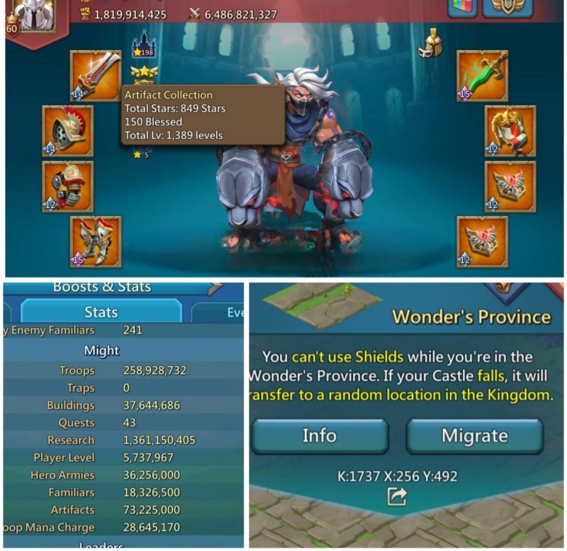 Can fly to 1737  / 1 Lv.15, 2 Lv.14, 4 Lv.12 Champs