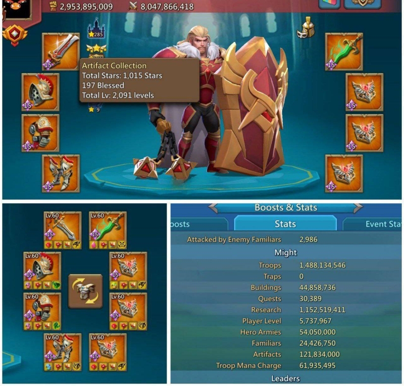 3x11K  Low Might RL / 19 champs / Max stats: 1928-1930-1888