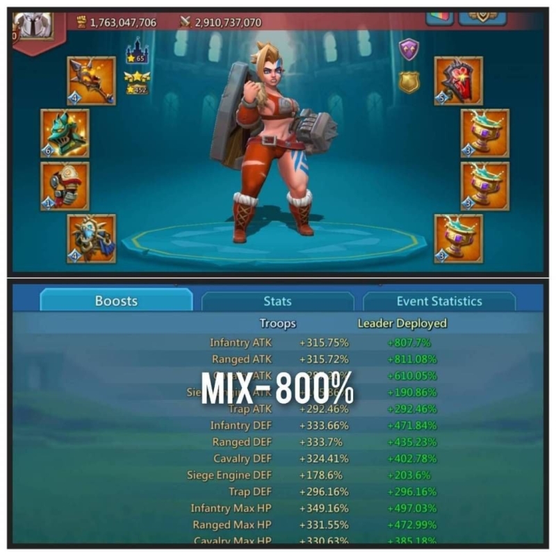 1.7b lead  / 1080% blast