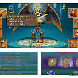 Full Champ 3-11k Gold / 1750% stats