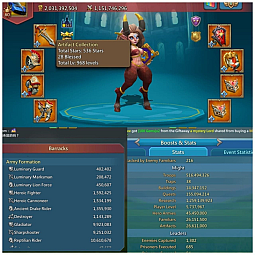10mythic champ  / 3 lvl 12*1 lvl 11