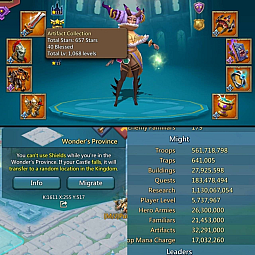 Can go to K1611 / 3 champs lvl 12 + 1 lvl 10