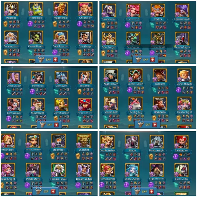 10 Champs - 6 Cups / 1092-1124-1096% stats
