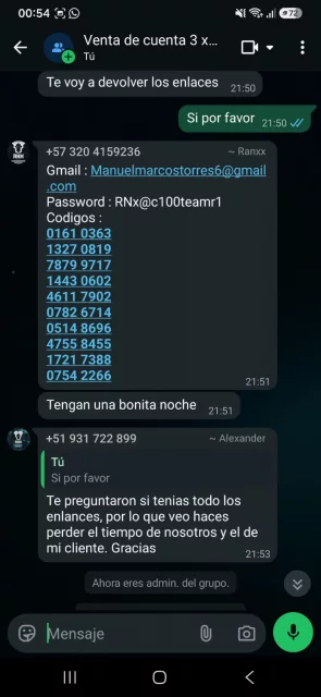CUENTA PENDIENTE DE COTIZACIÓN | REF 3500 · 10 / 10