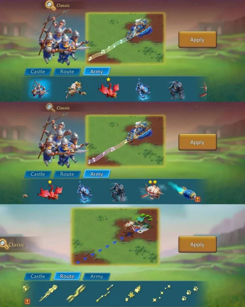 3 Lv.15, 1 Lv.14, 7 Lv.12 Champs