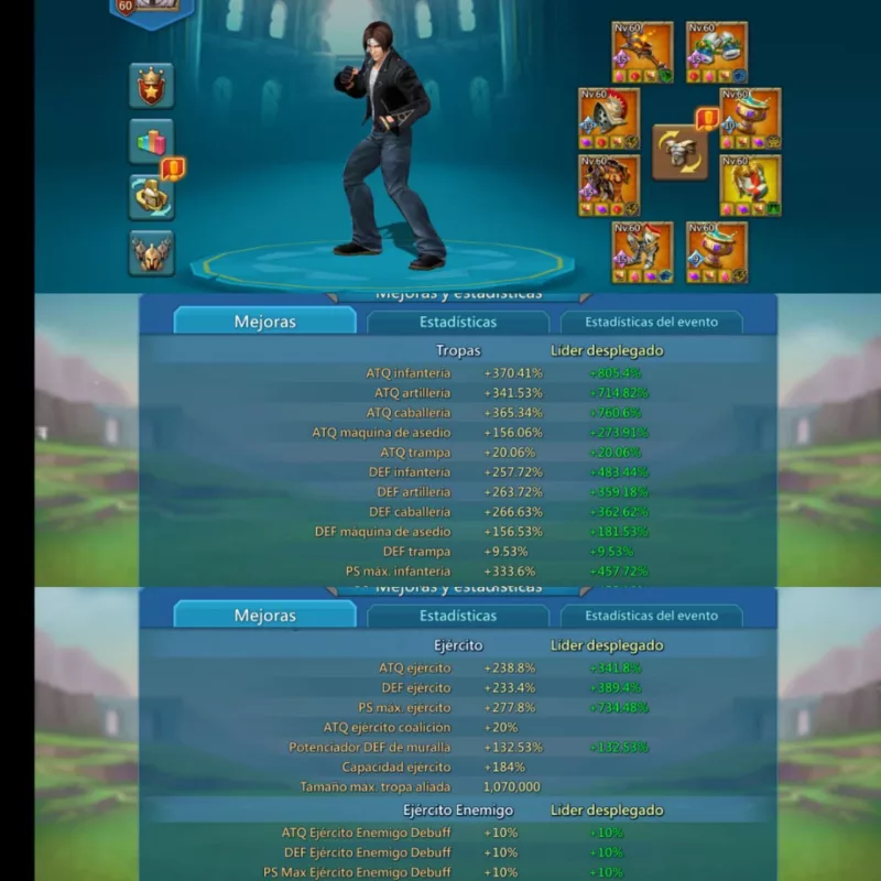 Fly to KD 1503 / 3 champ lvl 15*13*11