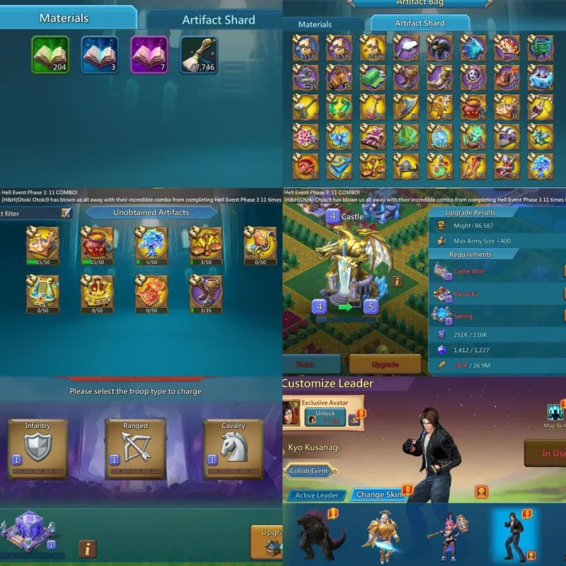 15 mythic champ 9 lvl 12