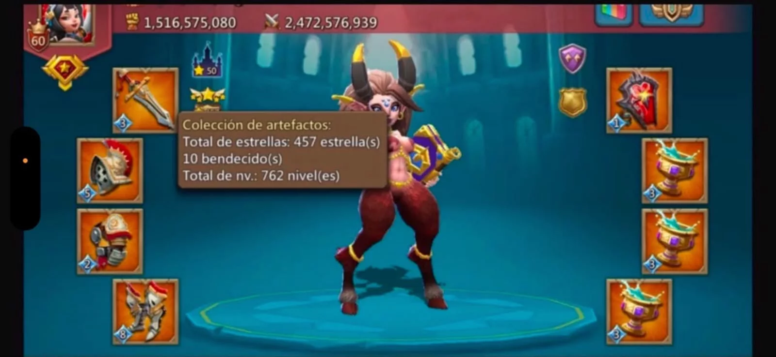 CUENTA LORDS MOBILE | 5 CHAMP | REF B31C0