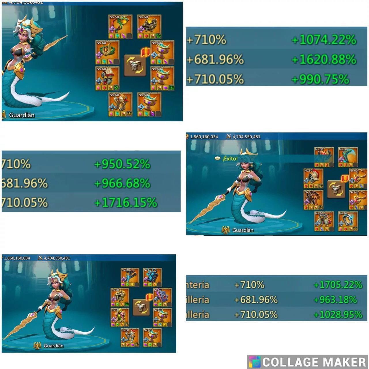 CUENTA LORDS MOBILE | 12 CHAMP | REF 83C2B