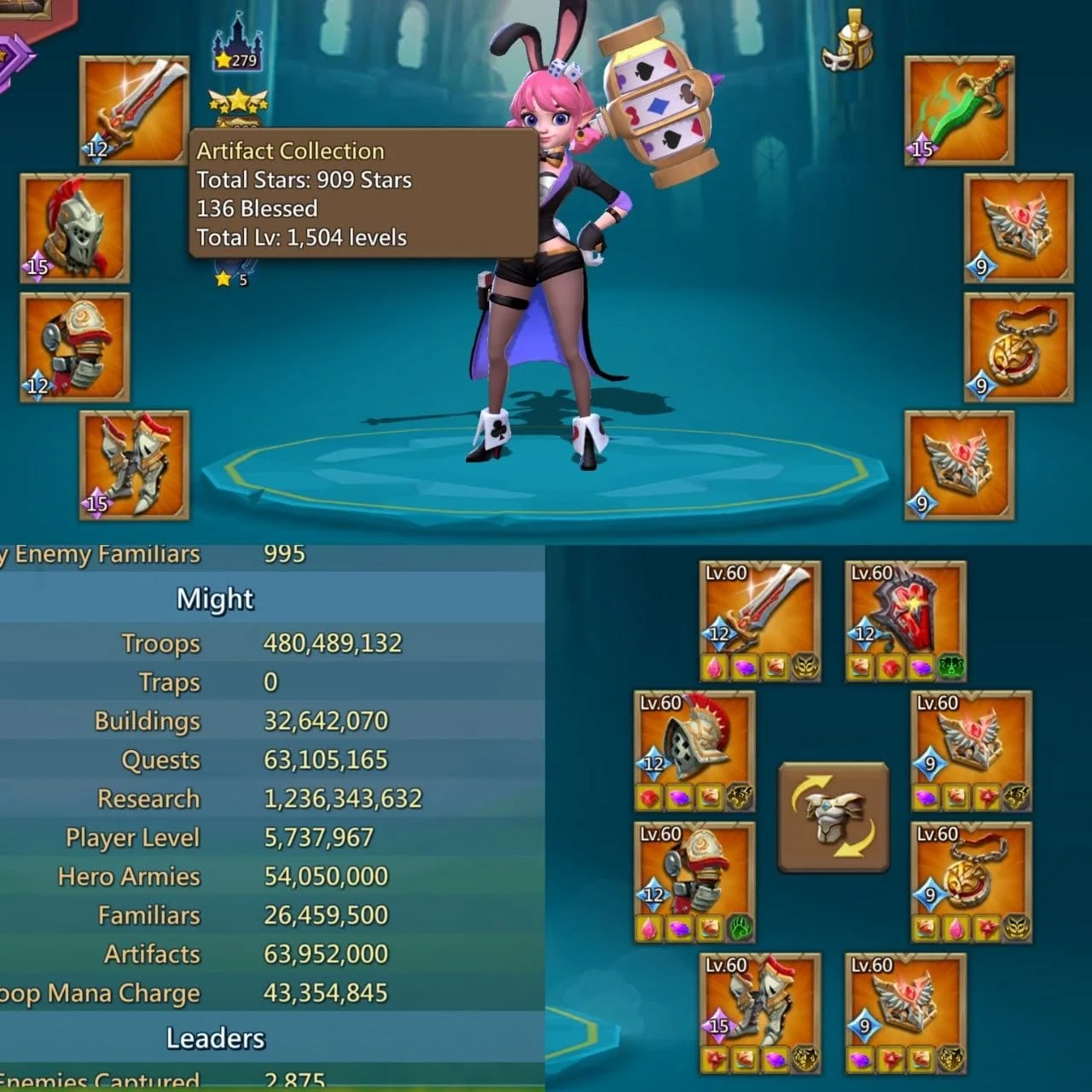RALLY LEAD / CHAMP | 9 CHAMP | REF BE49F
